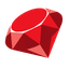 AndrewUltimate Ruby on rails Logo