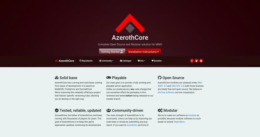 AzerothCore API